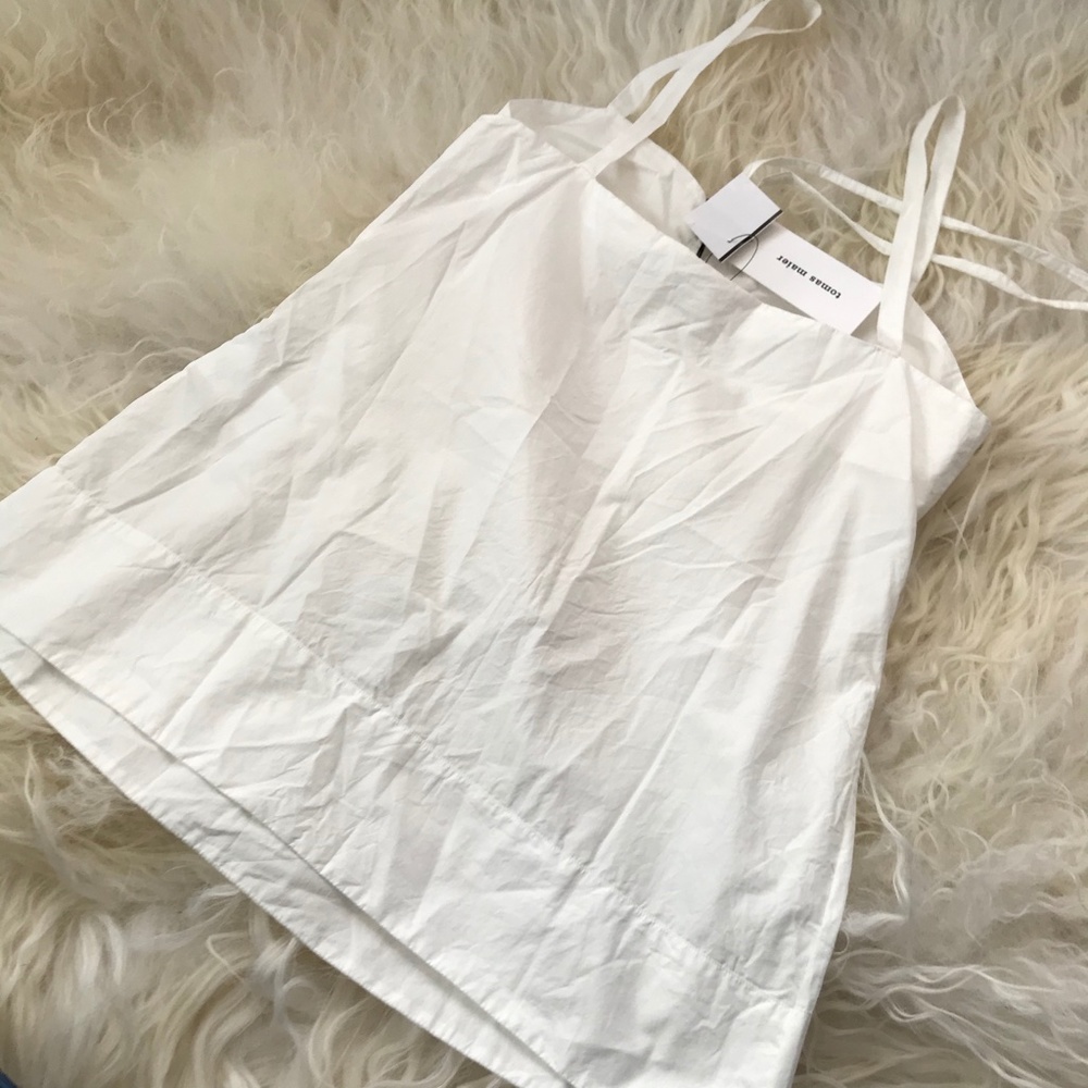 TOMAS MAIER Sleeveless Shirred Top - Picture 3 of 7